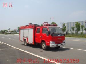 國(guó)五江铃水罐消防車(chē)（1.5-2吨）图片